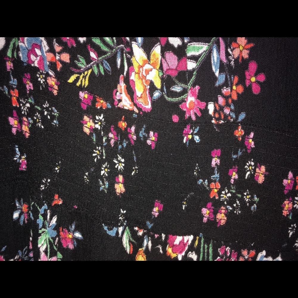 Dress Long Flowered